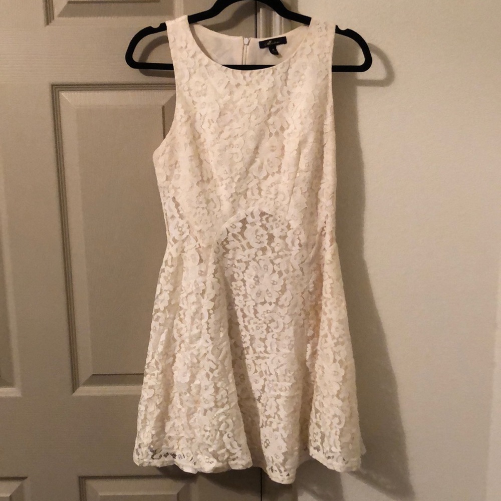Off White Lace Dress